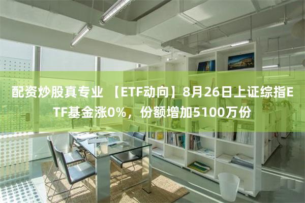 配资炒股真专业 【ETF动向】8月26日上证综指ETF基金涨0%，份额增加5100万份